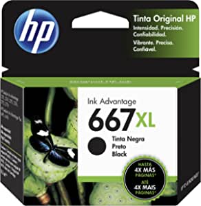 HP #667XL 3YM81AL Black