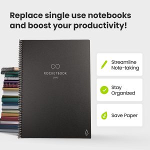 RocketBook Core Reusable Smart Notebook ‎EVR2-L-K-CCE