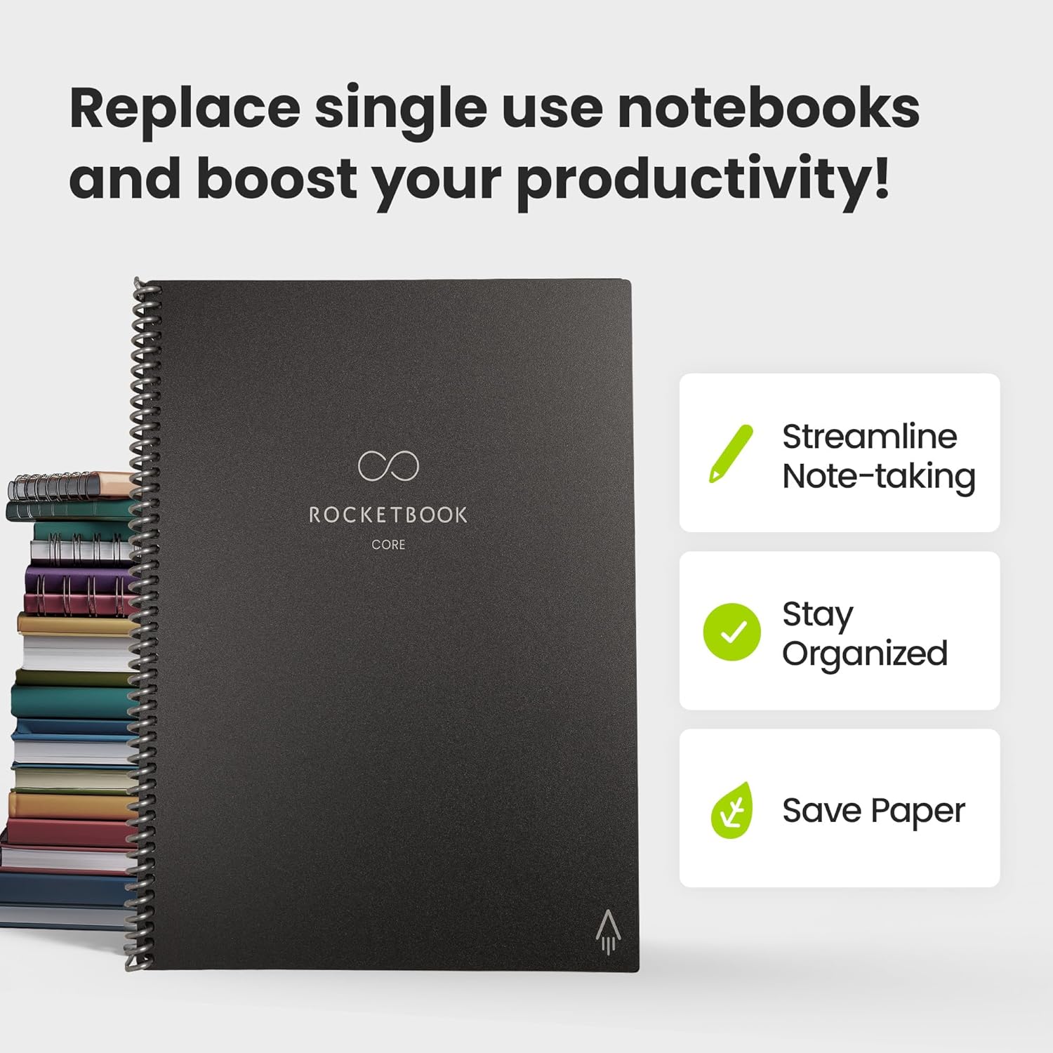 RocketBook Core Reusable Smart Notebook EVR2-L-K-CCE - Image 7