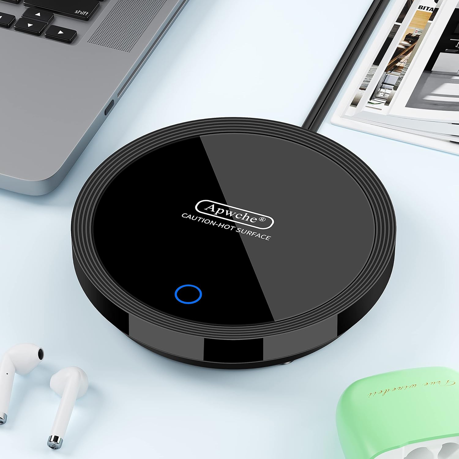 Apwche - Automatic Sensor Coffee Cup Warmer White - QJ05769 - Image 10