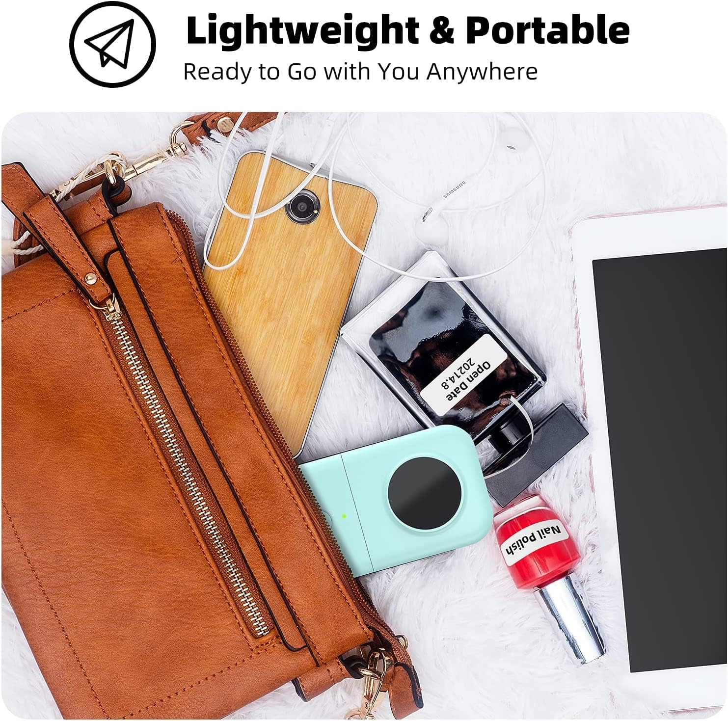 Phomemo Handheld BT Mini Lable Maker D30 Printer Blue - Image 7