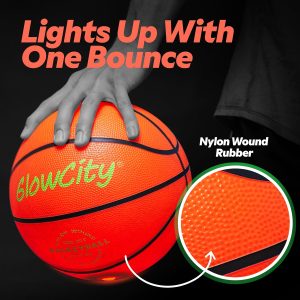 GlowCity Glow in The Dark Basketball