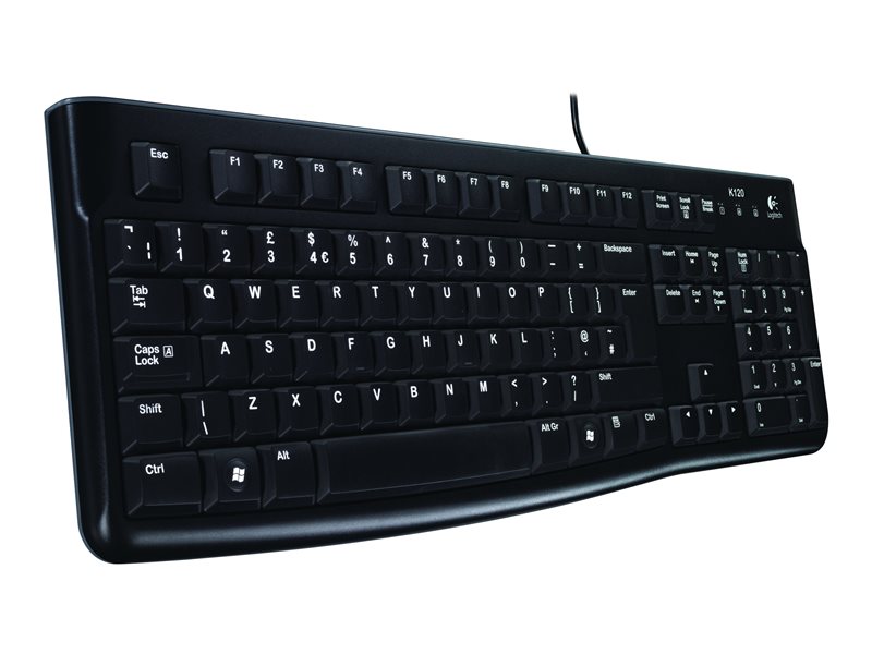 Logitech K120 - keyboard - English - black Input Device - Image 15