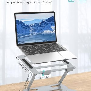 Klsniur Laptops Stand 10"-15.6" - Black