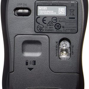 Logitech M185 - mouse - 2.4 GHz - swift gray