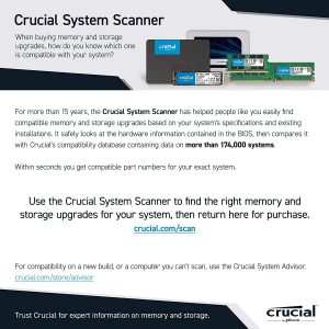 Crucial BX500 - SSD - 1 TB - SATA 6Gb/s