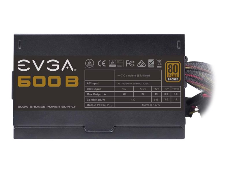 EVGA 600B Bronze - power supply - 600 Watt - Image 11