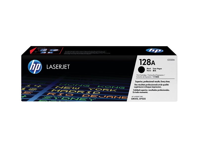 HP 128A - black - original - LaserJet - toner cartridge (CE320A) - Image 12