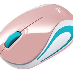 Logitech M187 - mouse - 2.4 GHz - blossom