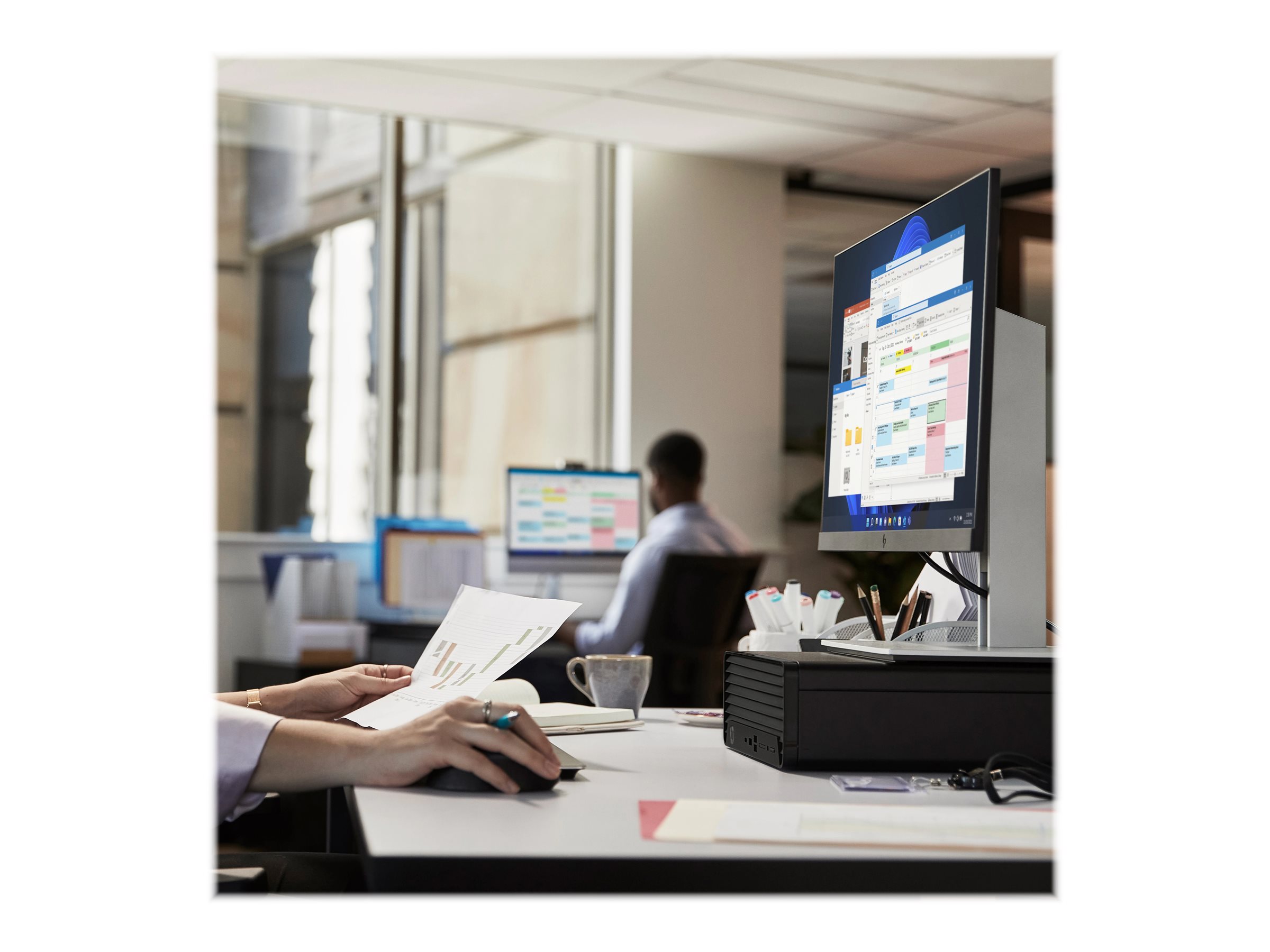 HP Pro 400 G9 - SFF - Core i5 13500 / 2.5 GHz - RAM 8 GB - SSD 512 GB - NVMe, TLC - UHD Graphics 770 - Gigabit Ethernet - Win 11 Pro - monitor: none - Image 6