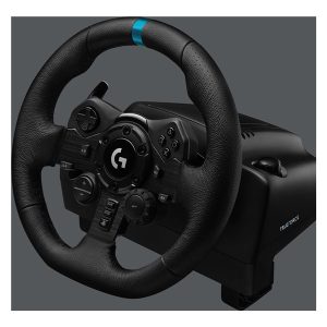 Logitech G923 Racing - wheel and pedals set - wired