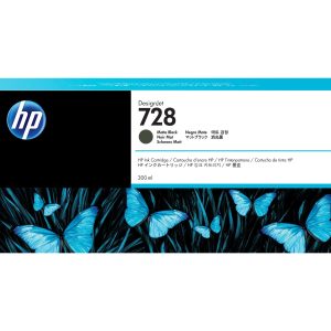HP 728 - matte black - original - DesignJet - ink cartridge