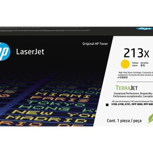 HP 213X - High Yield - yellow - original - LaserJet - toner cartridge (W2132X)