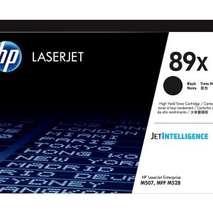 HP 89X - High Capacity - black - original - LaserJet - toner cartridge (CF289X)