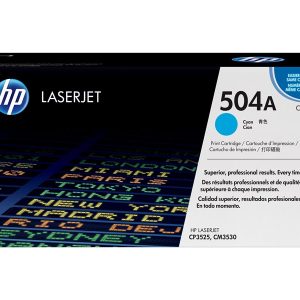 HP 504A - cyan - original - LaserJet - toner cartridge (CE251A)