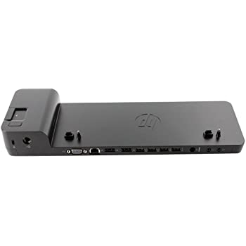 HP UltraSlim Docking Station 2013 - Docking station - VGA, 2 x DP - 65 Watt