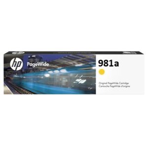 HP 981A - yellow - original - PageWide - ink cartridge