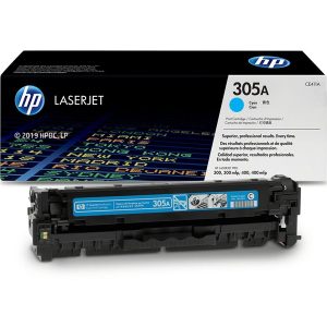 HP 305A - cyan - original - LaserJet - toner cartridge (CE411A)