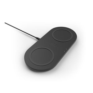 Belkin BoostCharge Dual Wireless Charging Pads wireless charging pad - + AC power adapter - 10 Watt