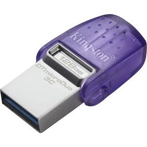 Kingston DataTraveler microDuo 3C - USB flash drive - 128 GB