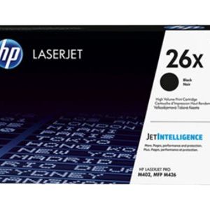 HP 26X - High Yield - black - original - LaserJet - toner cartridge (CF226X)