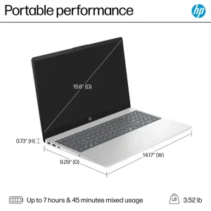 HP - 15.6" Full HD Touch-Screen Laptop - Intel Core i7 - 16GB Memory - 512GB SSD - Natural Silver