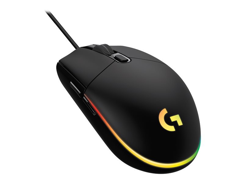 Logitech Gaming Mouse G203 LIGHTSYNC - mouse - USB - black - Image 3
