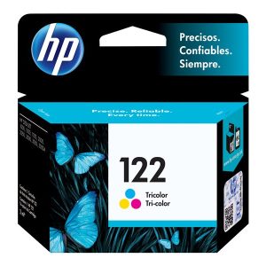 HP 122 - yellow, cyan, magenta - original - ink cartridge