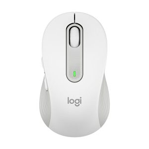 Logitech Signature M650 L - mouse - large size - Bluetooth, 2.4 GHz - off-white