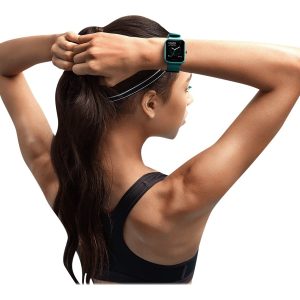 Amazfit Bip U - green - smart watch with strap - green