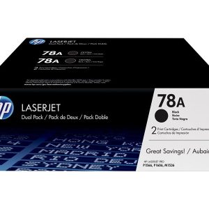 HP 78A - 2-pack - black - original - LaserJet - toner cartridge (CE278AD)
