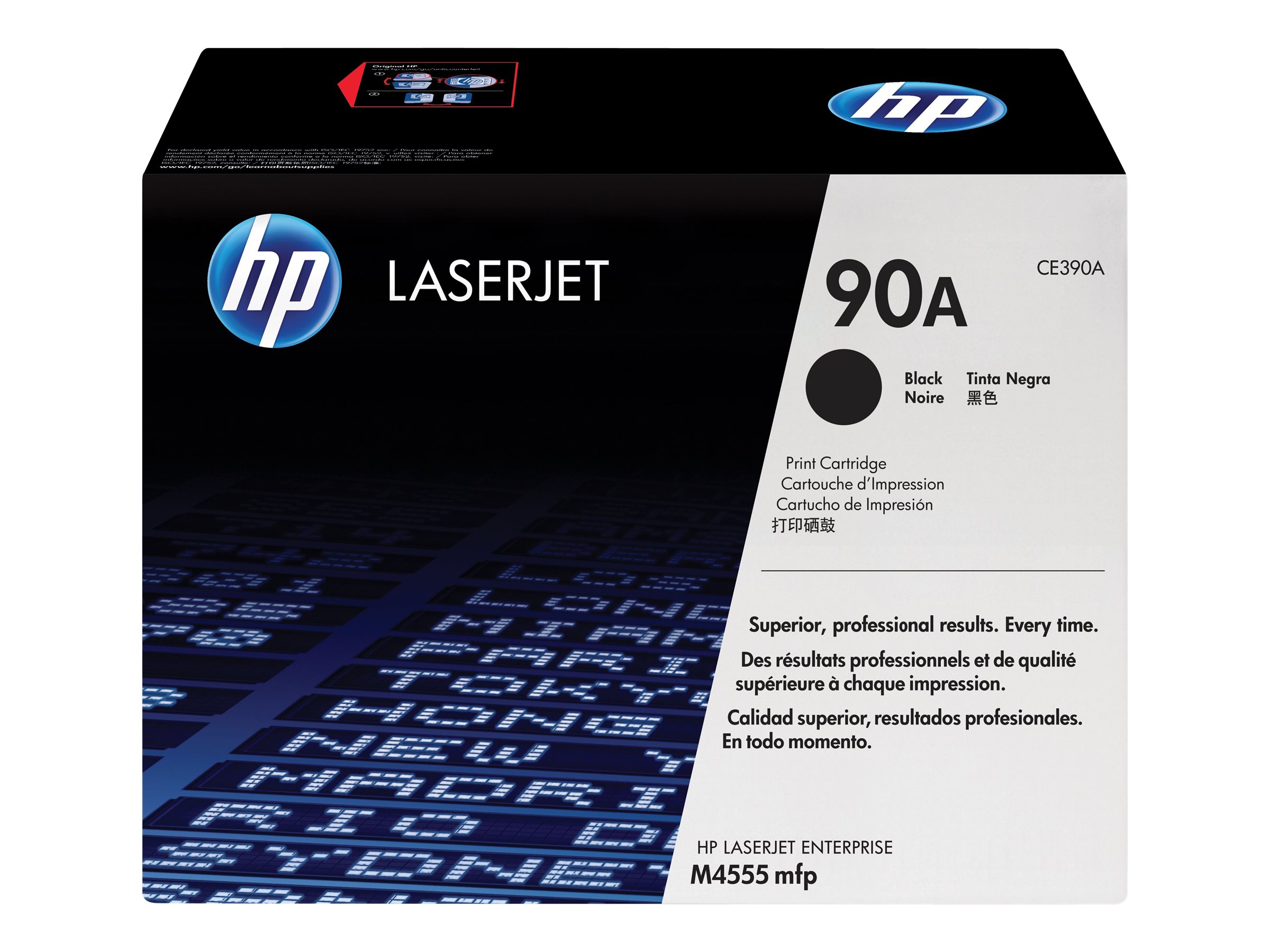 HP 90A - black - original - LaserJet - toner cartridge (CE390A) - Image 10