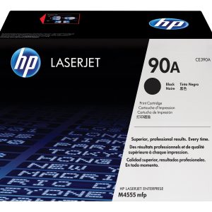 HP 90A - black - original - LaserJet - toner cartridge (CE390A)