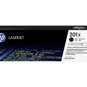 HP 201X - High Yield - black - original - LaserJet - toner cartridge (CF400X)