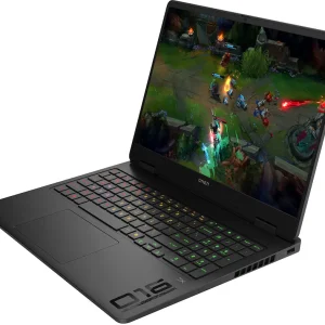 OMEN by HP Laptop 16-am0073dx - Intel Core Ultra 7 - 255H / up to 5.1 GHz - Win 11 Home - GeForce RTX 5060 - 16 GB RAM - 1 TB SSD NVMe - 16" IPS 1920 x 1200 @ 144 Hz - Gigabit Ethernet - Wi-Fi 6E, Bluetooth - black chrome (logo), shadow (black) - kbd: US