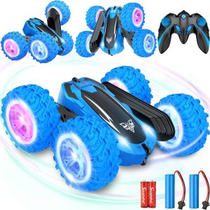 Kkones Remote Control Stunt Car - Blue