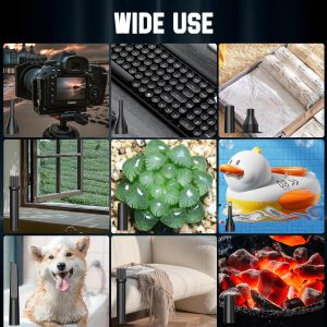 Cagiwiru - Cordless Electric Air Duster – 3-Speed – 91,000RPM – USB-C Rechargeable – Multi-Nozzle – Portable Dust Cleaner