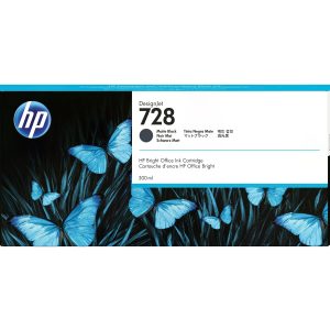 HP 728 - matte black - original - DesignJet - ink cartridge