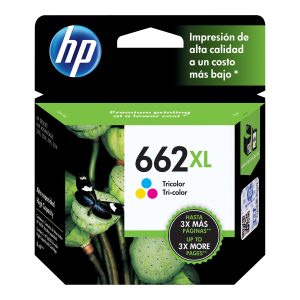 HP 662XL - High Yield - color (cyan, magenta, yellow) - original - Ink Advantage - ink cartridge