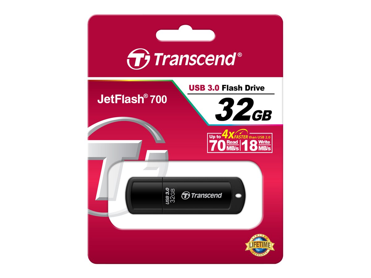 Transcend JetFlash 700 - USB flash drive - 32 GB - Image 4
