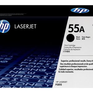 HP 55A - black - original - LaserJet - toner cartridge (CE255A)