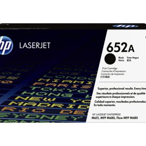 HP 652A - black - original - LaserJet - toner cartridge (CF320A)