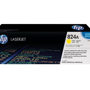 HP 824A - yellow - original - LaserJet - toner cartridge (CB382A)
