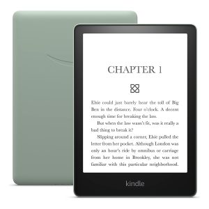 Amazon Kindle Paperwhite - 11th generation - eBook reader - 16 GB - 6.8" monochrome Paperwhite - touchscreen - Bluetooth, Wi-Fi - agave green