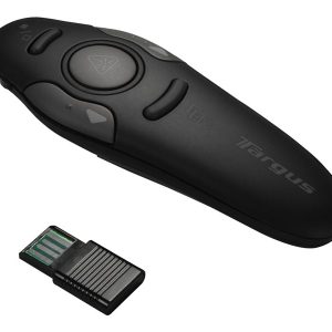 Targus Wireless Presenter with Laser Pointer presentation remote control - black