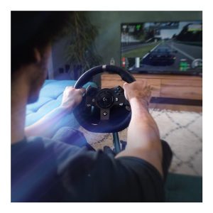 Logitech G920 Driving Force - wheel and pedals set - wired