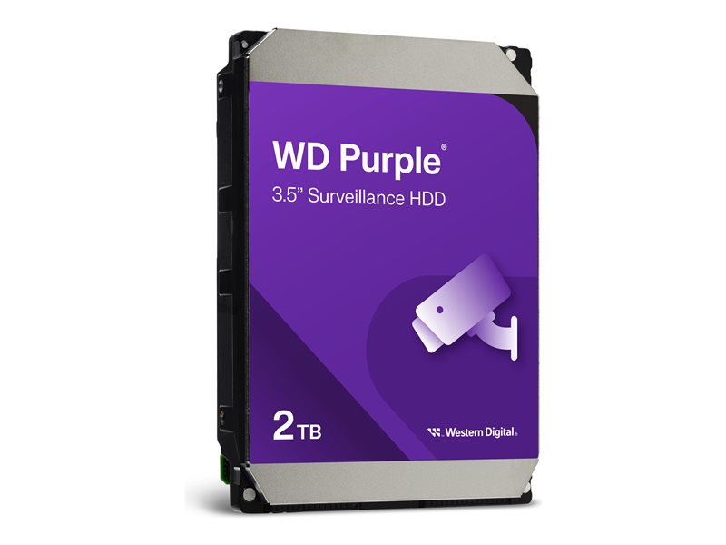 WD Purple Surveillance WD23PURZ - hard drive - 2 TB - SATA 6Gb/s - Image 3
