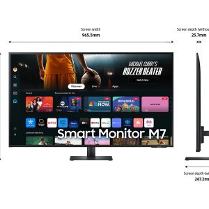 Samsung S43DM702UN - M70D Series - LED monitor - 4K - 43" - HDR