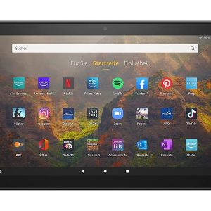 Amazon Fire HD 10 - 11th generation - tablet - 32 GB - 10.1" TFT (1920 x 1200) - microSD slot - black