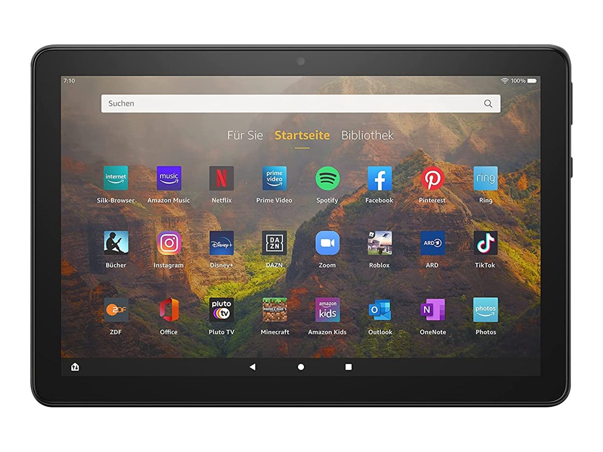 Amazon Fire HD 10 - 11th generation - tablet - 32 GB - 10.1" TFT (1920 x 1200) - microSD slot - black - Image 5
